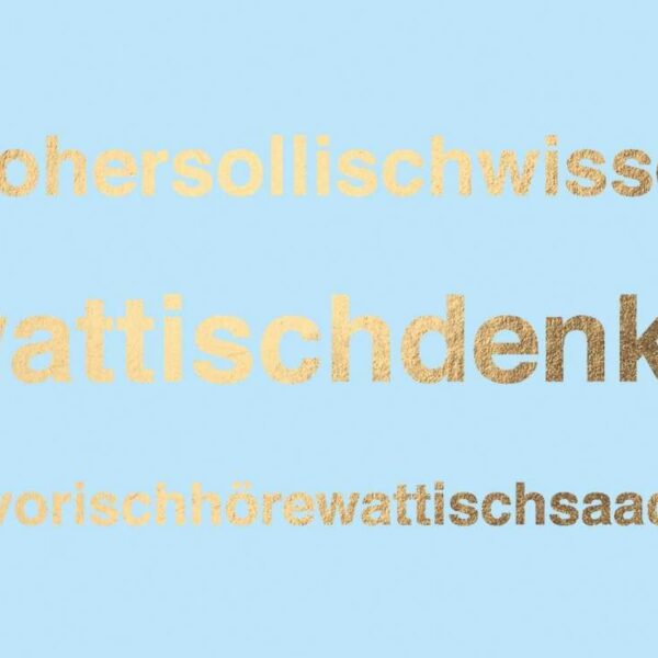 Postkarte: Wohersollischwissenwattischdenke...