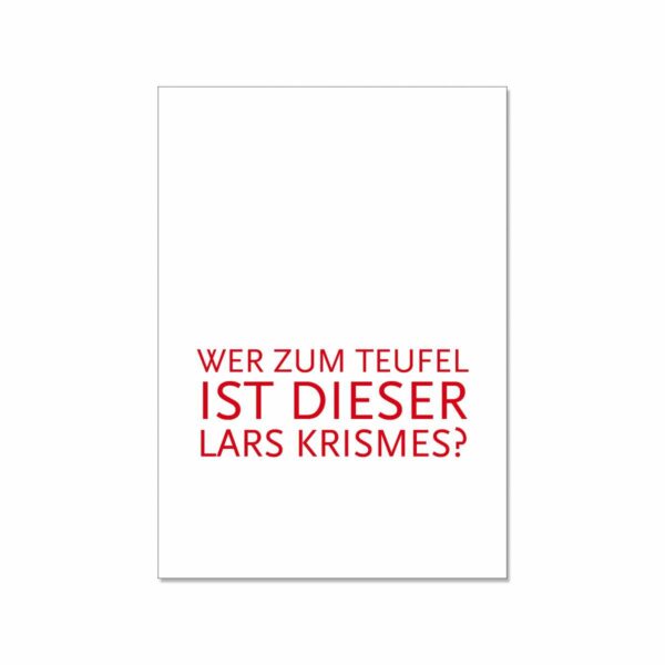 Postkarte - Lars Krismes