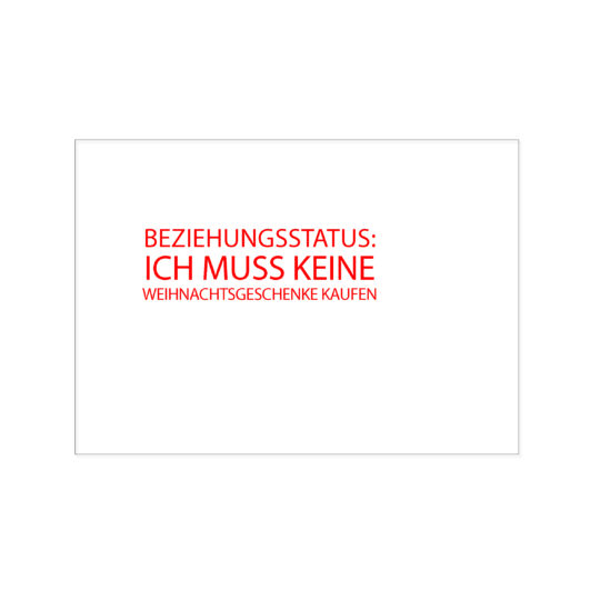 Postkarte - Beziehungsstatus