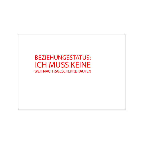 Postkarte - Beziehungsstatus
