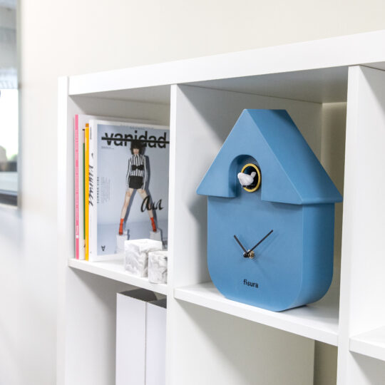 Fisura Kuckucksuhr | Wanduhr blau – Bild 2