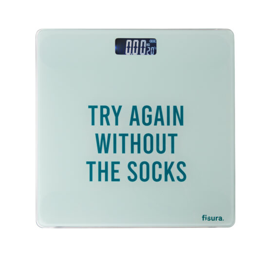 Digitale Personenwaage "Try again without the socks" – Bild 3