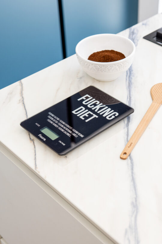 Digitale Küchenwaage " Fu**ing Diet"