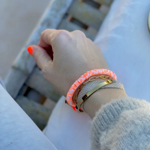 Orange Freckles Armband