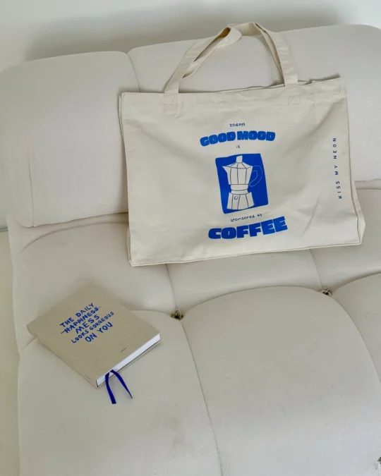 GOOD MOOD BY COFFEE SHOPPING BAG