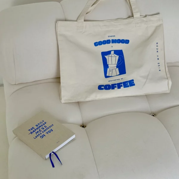 GOOD MOOD BY COFFEE SHOPPING BAG