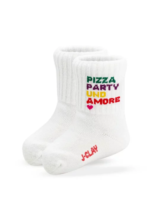PIZZA PARTY & AMORE - coole Sportsocke – Bild 3